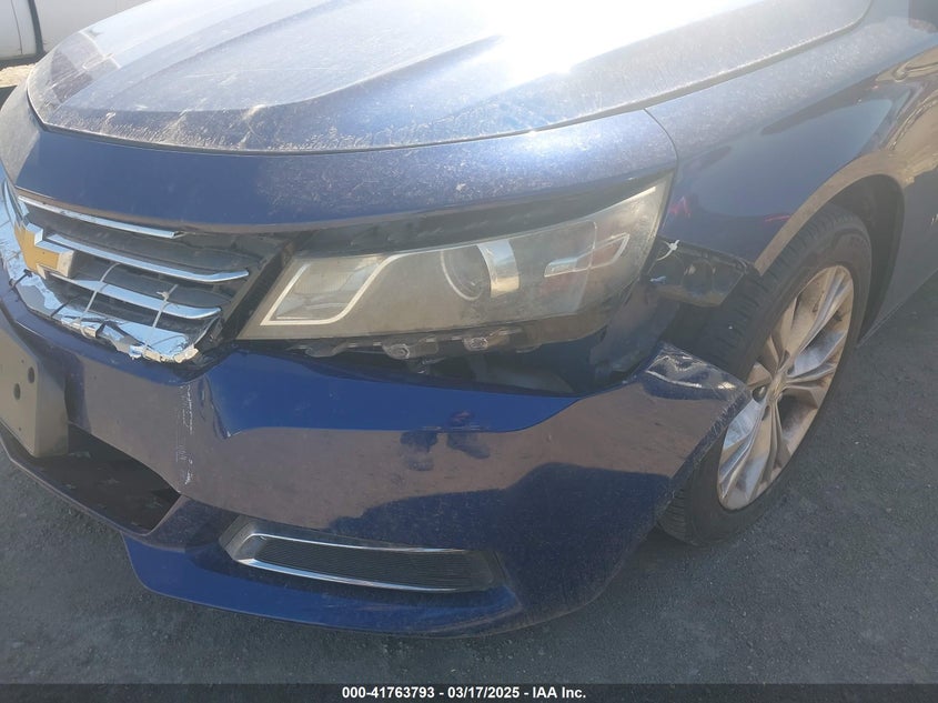 2014 CHEVROLET IMPALA VIN: 1G1125S38EU137750