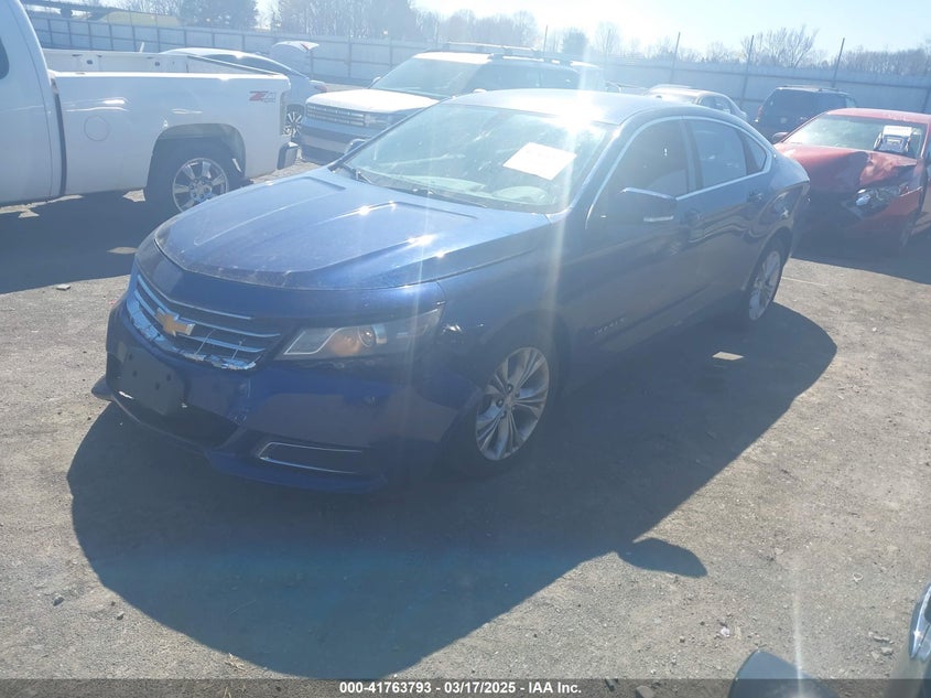 2014 CHEVROLET IMPALA VIN: 1G1125S38EU137750
