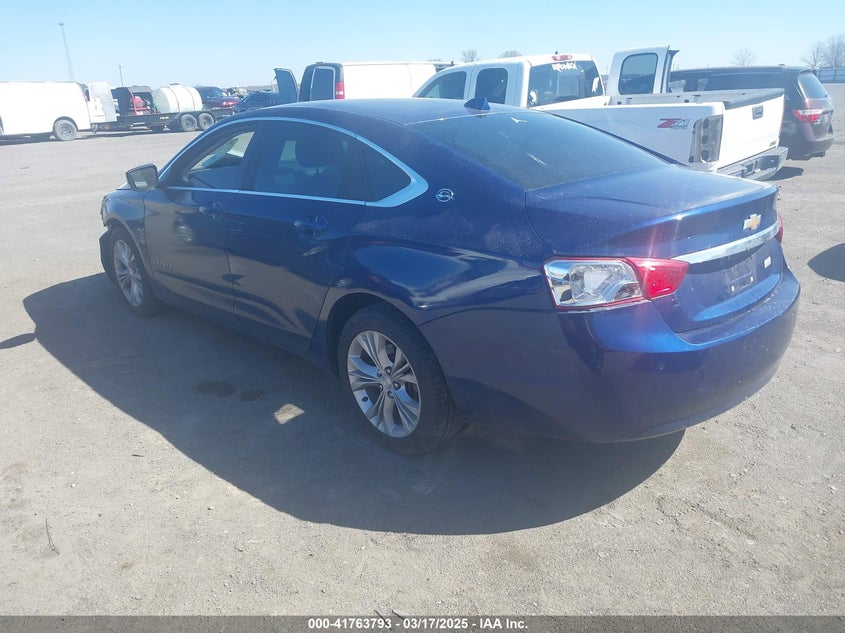 2014 CHEVROLET IMPALA VIN: 1G1125S38EU137750