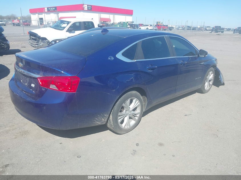 2014 CHEVROLET IMPALA VIN: 1G1125S38EU137750