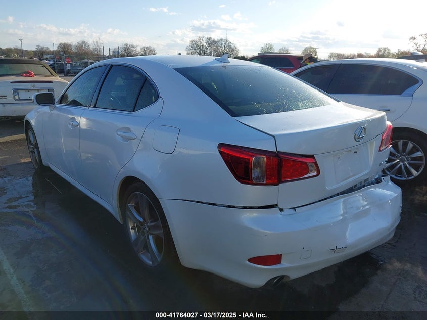 2012 LEXUS IS 250 VIN: JTHBF5C29C5162572
