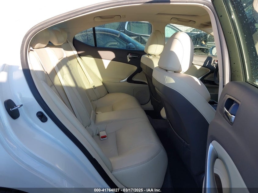 2012 LEXUS IS 250 VIN: JTHBF5C29C5162572