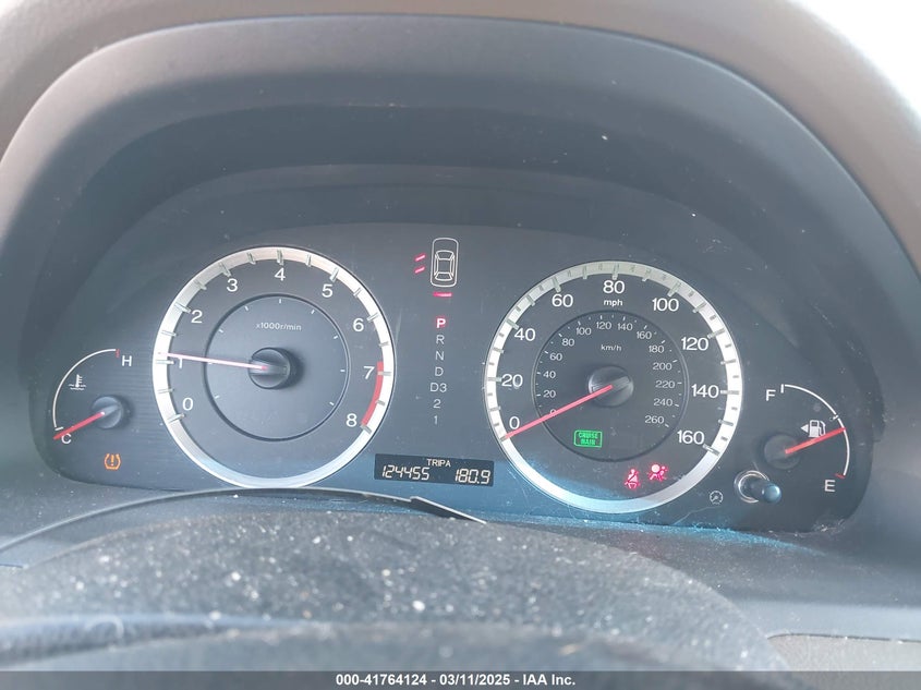 2009 HONDA ACCORD VIN: 1HGCP36819A011542