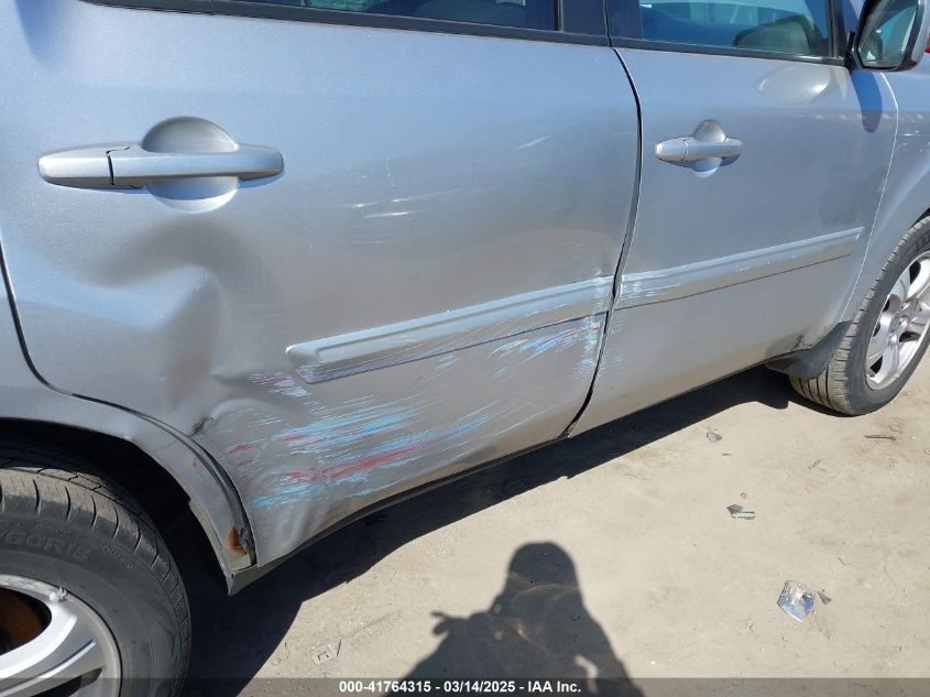 2014 Honda Pilot Ex VIN: 5FNYF4H41EB028771 Lot: 41764315