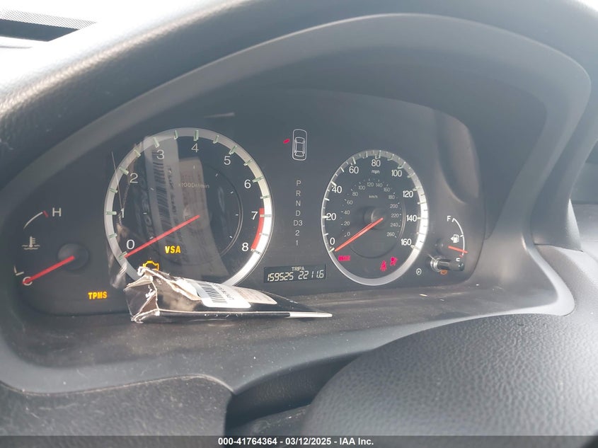 2010 HONDA ACCORD VIN: 1HGCP3F87AA019570