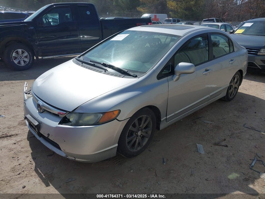 2007 HONDA CIVIC VIN: 1HGFA16867L139649