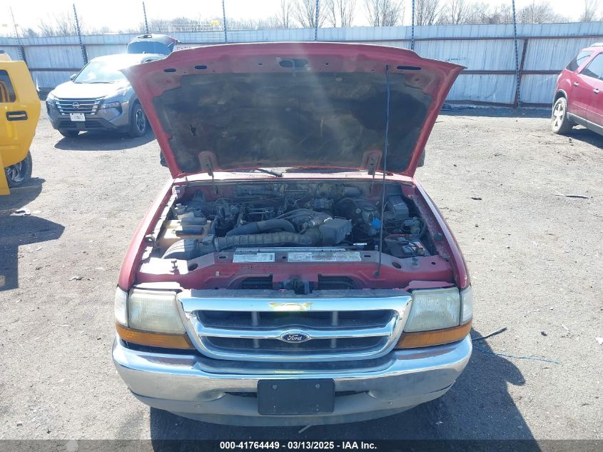 1999 Ford Ranger Xl/Xlt VIN: 1FTYR14V6XTA35168 Lot: 41764449