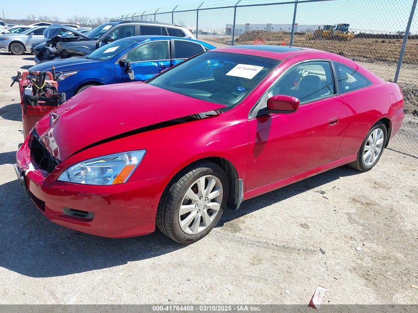 2006 HONDA ACCORD VIN: 1HGCM82646A012481