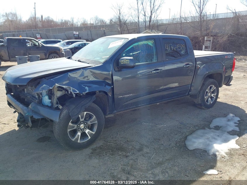 VIN 1GCGTDEN6H1246963 2017 CHEVROLET COLORADO Z71