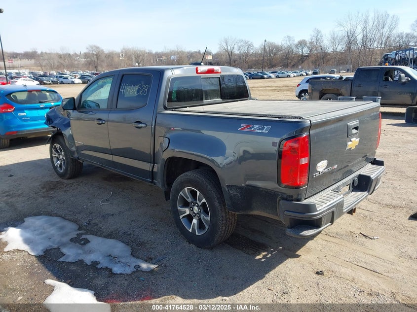 VIN 1GCGTDEN6H1246963 2017 CHEVROLET COLORADO Z71