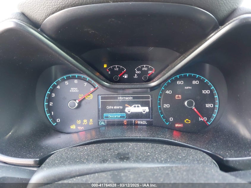 VIN 1GCGTDEN6H1246963 2017 CHEVROLET COLORADO Z71