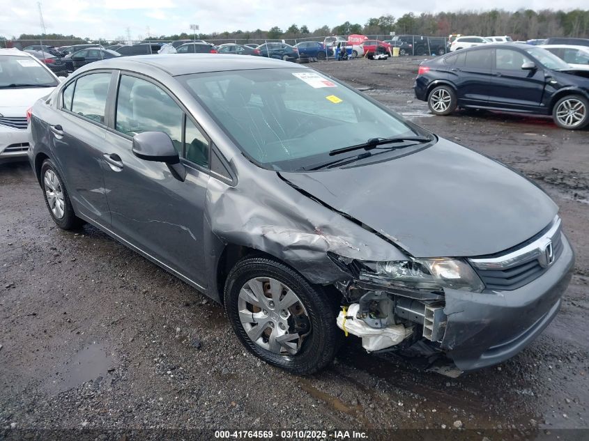 2012 Honda Civic VIN: 2HGF2FB56CH306463 Lot: 41764569