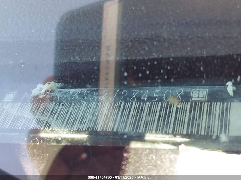 2007 GMC Yukon Xl 1500 Denali VIN: 1GKFK668X7J284508 Lot: 41764795