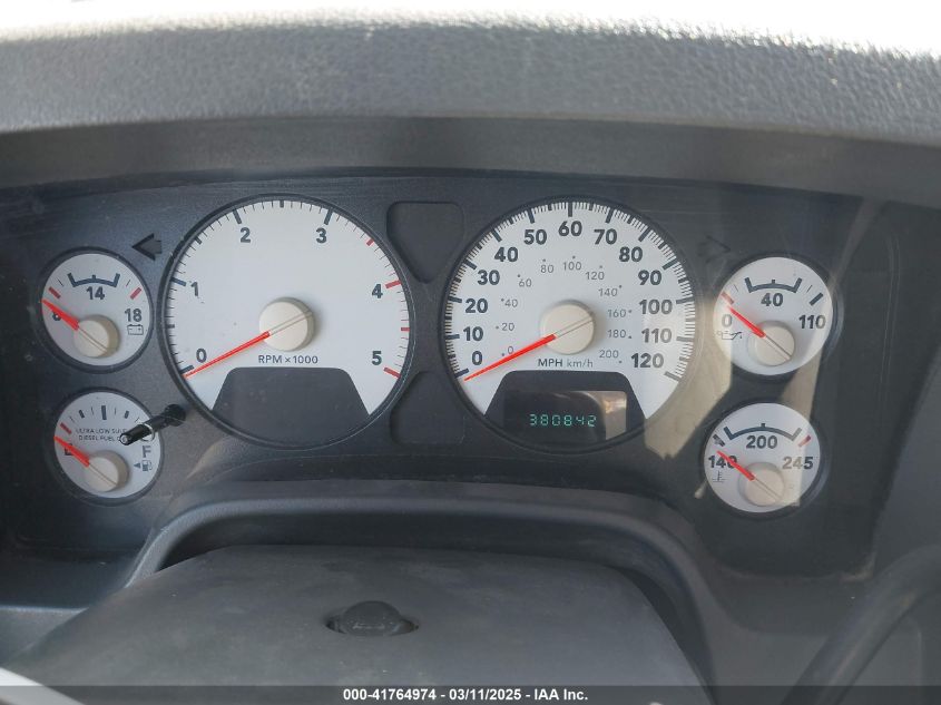 2007 Dodge Ram 2500 Laramie/Slt VIN: 3D7KR29AX76770840 Lot: 41764974