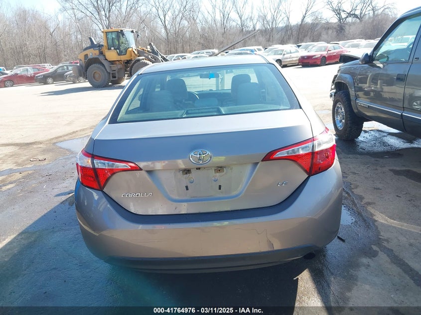 2015 TOYOTA COROLLA LE - 5YFBURHE5FP345234