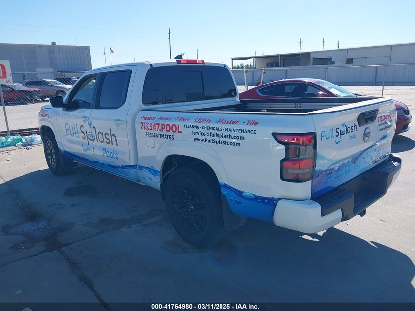 2024 NISSAN FRONTIER VIN: 1N6ED1FJ9RN651348