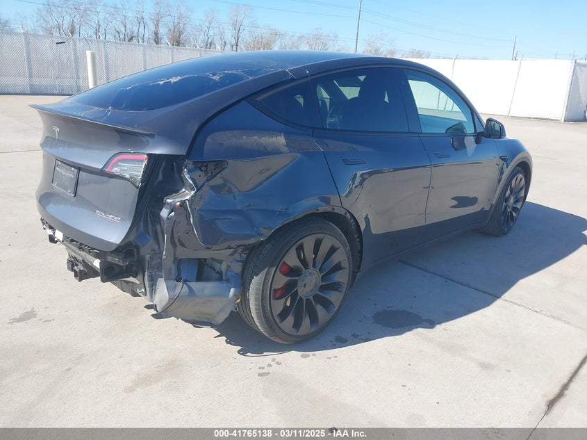 2022 TESLA MODEL Y VIN: 7SAYGDEFXNF516963