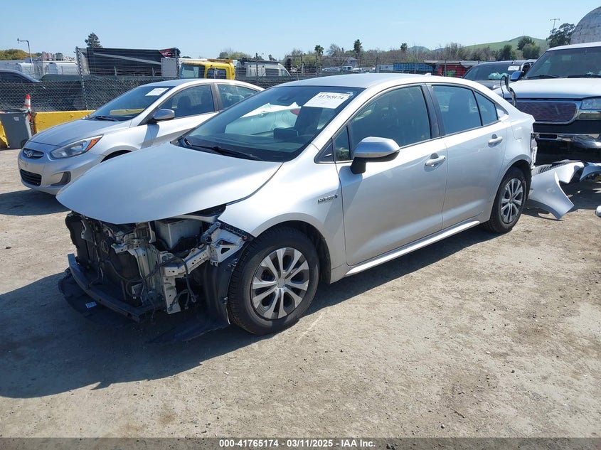 2020 TOYOTA COROLLA VIN: JTDEBRBE0LJ003329