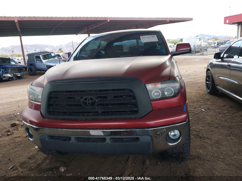 2007 TOYOTA TUNDRA VIN: 5TBDV54107S461279