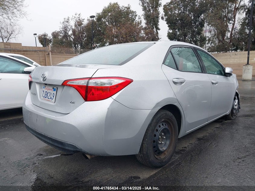 2015 TOYOTA COROLLA VIN: 5YFBURHE1FP220344