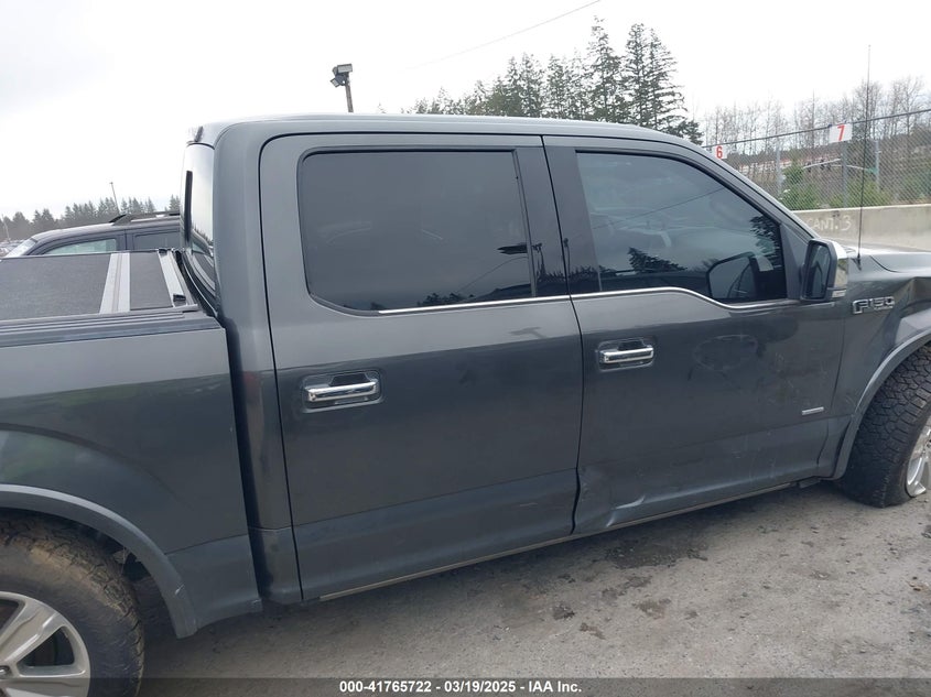 2015 FORD F-150 PLATINUM - 1FTEW1EGXFFC41635