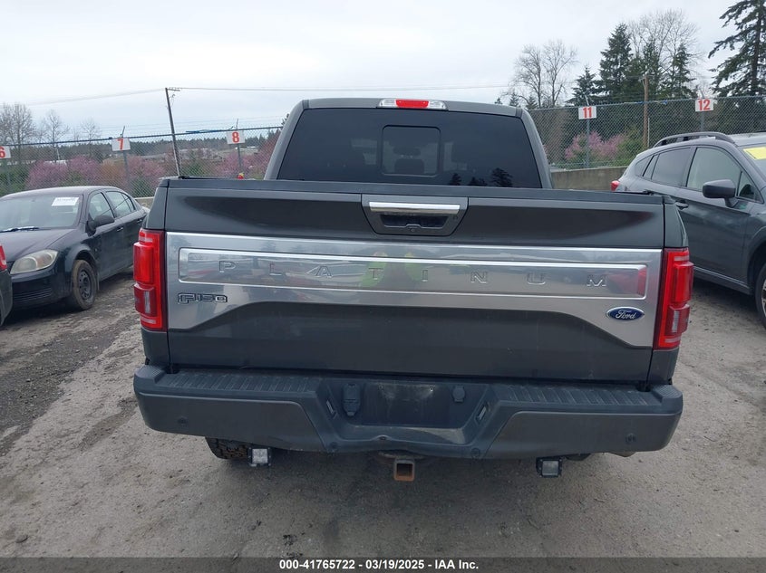 2015 FORD F-150 PLATINUM - 1FTEW1EGXFFC41635