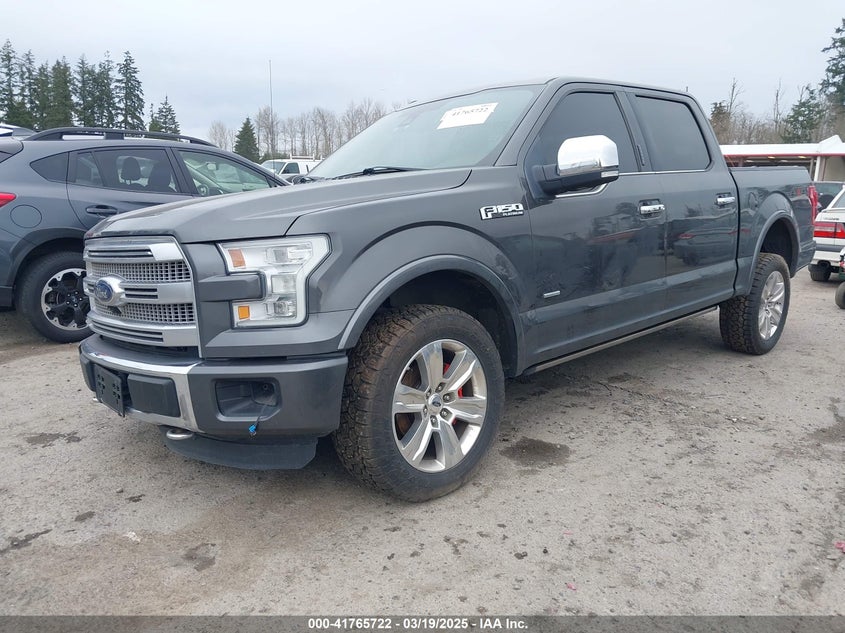 2015 FORD F-150 PLATINUM - 1FTEW1EGXFFC41635