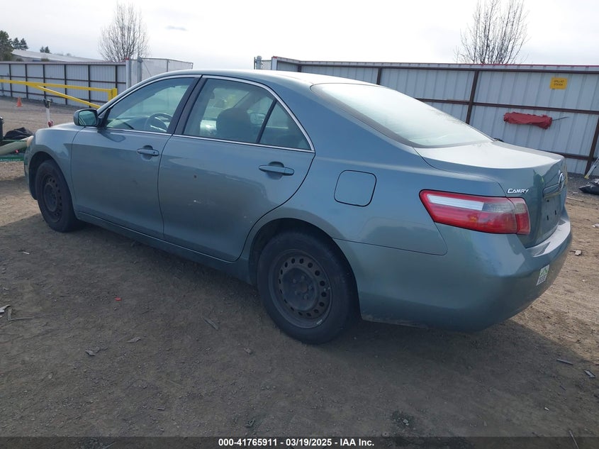 2007 TOYOTA CAMRY VIN: 4T1BE46K67U631182