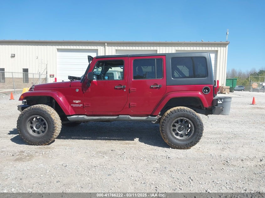2013 JEEP WRANGLER UNLIMITED SAHARA - 1C4HJWEG3DL539693