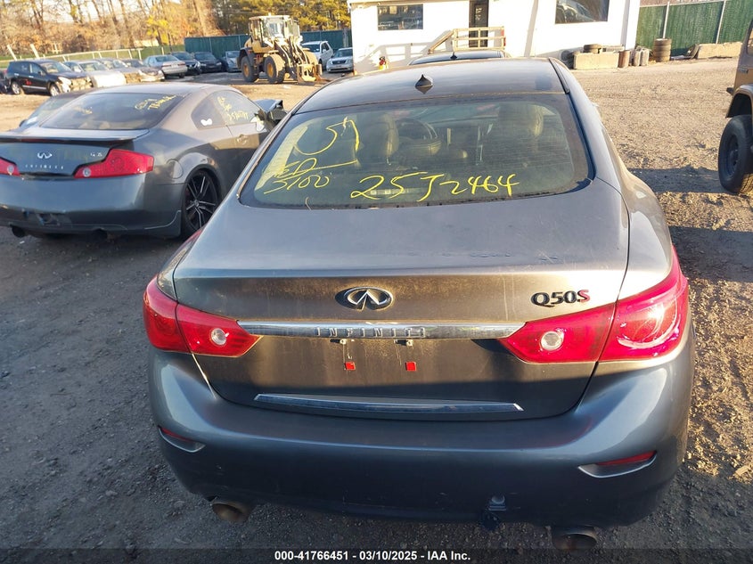 2014 INFINITI Q50 SPORT - JN1BV7AR0EM689590