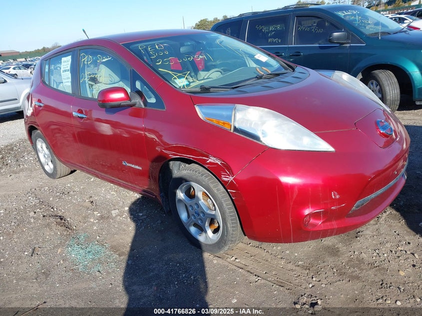 2014 NISSAN LEAF SV - 1N4AZ0CP6EC338730