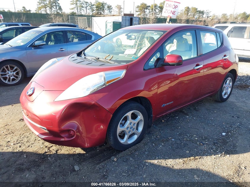 2014 NISSAN LEAF SV - 1N4AZ0CP6EC338730
