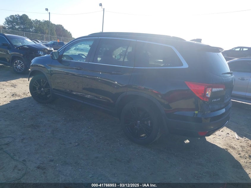 2021 HONDA PILOT VIN: 5FNYF5H2XMB036077