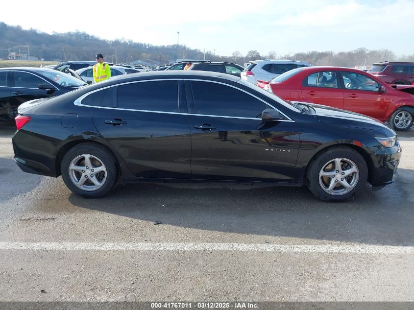 2017 Chevrolet Malibu Ls VIN: 1G1ZB5ST8HF258080 Lot: 41767011