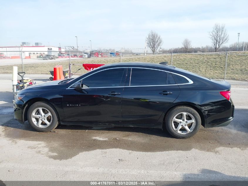 2017 Chevrolet Malibu Ls VIN: 1G1ZB5ST8HF258080 Lot: 41767011