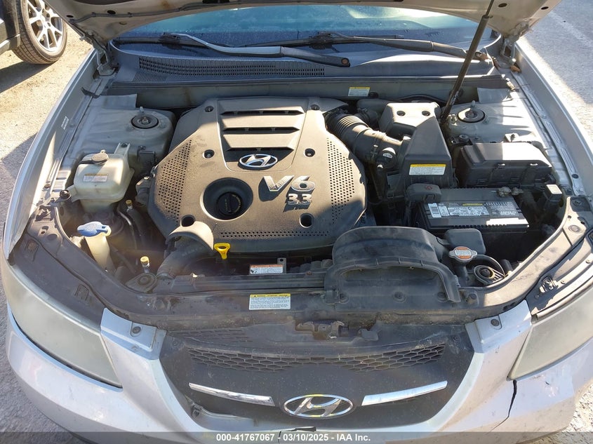 2008 HYUNDAI SONATA VIN: 5NPEU46F28H315927