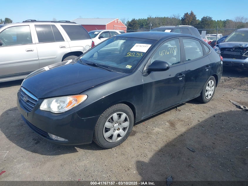2008 HYUNDAI ELANTRA VIN: KMHDU46D58U502753