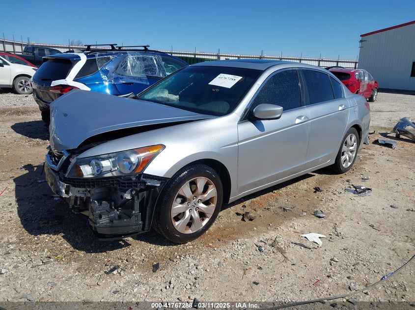 2008 HONDA ACCORD VIN: 1HGCP26838A055390