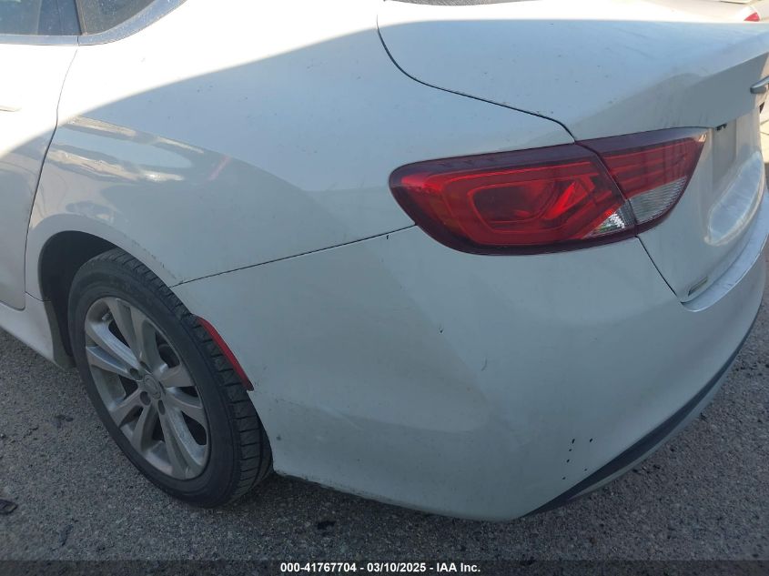 2015 Chrysler 200 Limited VIN: 1C3CCCAB9FN675318 Lot: 41767704