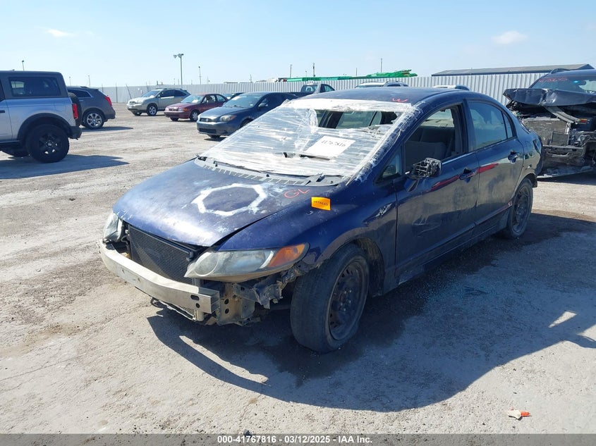 2006 HONDA CIVIC VIN: 1HGFA155X6L049832