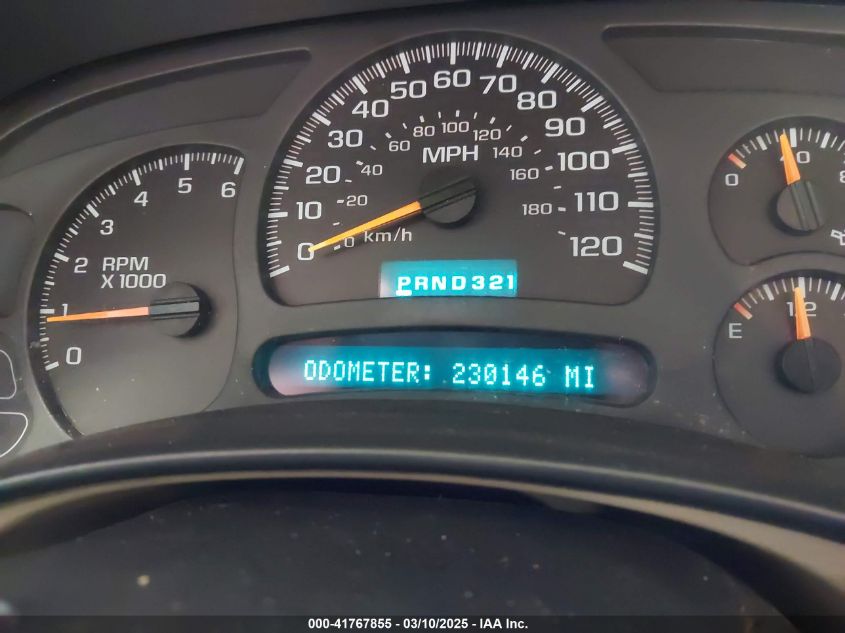 2003 Chevrolet Silverado 1500 Ls VIN: 2GCEC19T231147302 Lot: 41767855