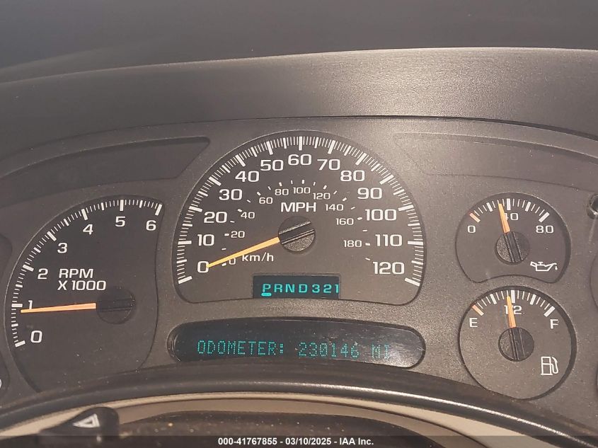 2003 Chevrolet Silverado 1500 Ls VIN: 2GCEC19T231147302 Lot: 41767855