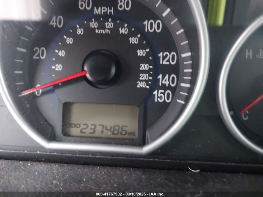 2010 Hyundai Veracruz Limited VIN: KM8NU4CC0AU120636 Lot: 41767902