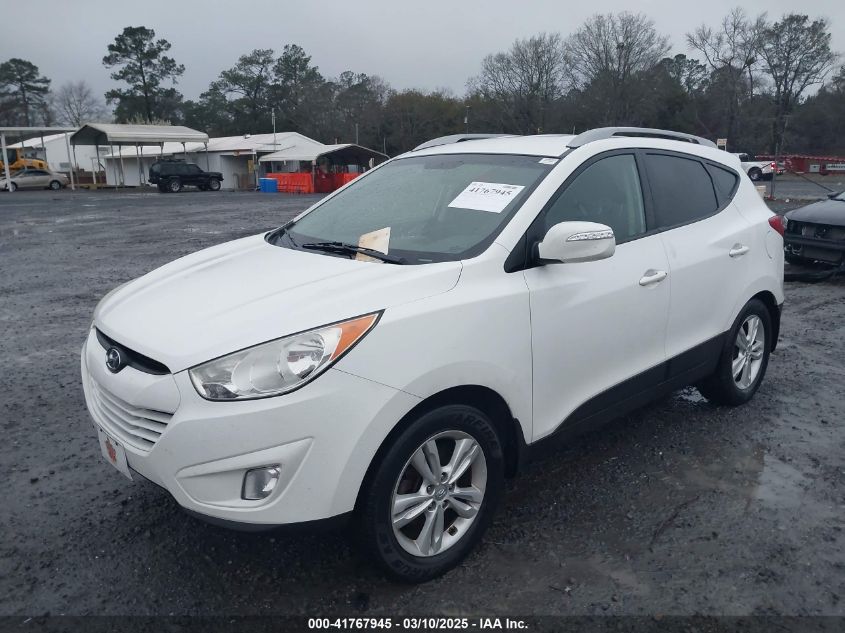 2013 Hyundai Tucson Gls VIN: KM8JUCAC1DU557934 Lot: 41767945