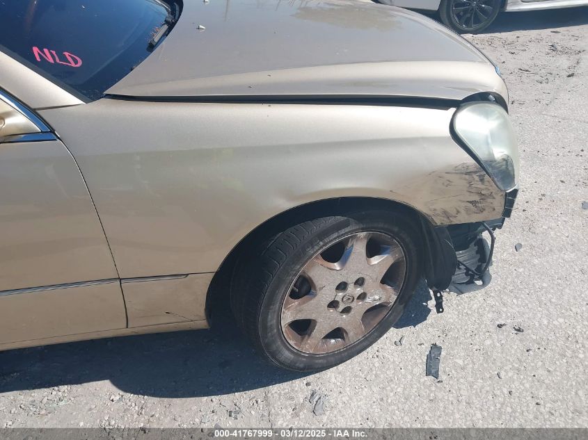 2003 Lexus Ls 430 VIN: JTHBN30F730117271 Lot: 41767999