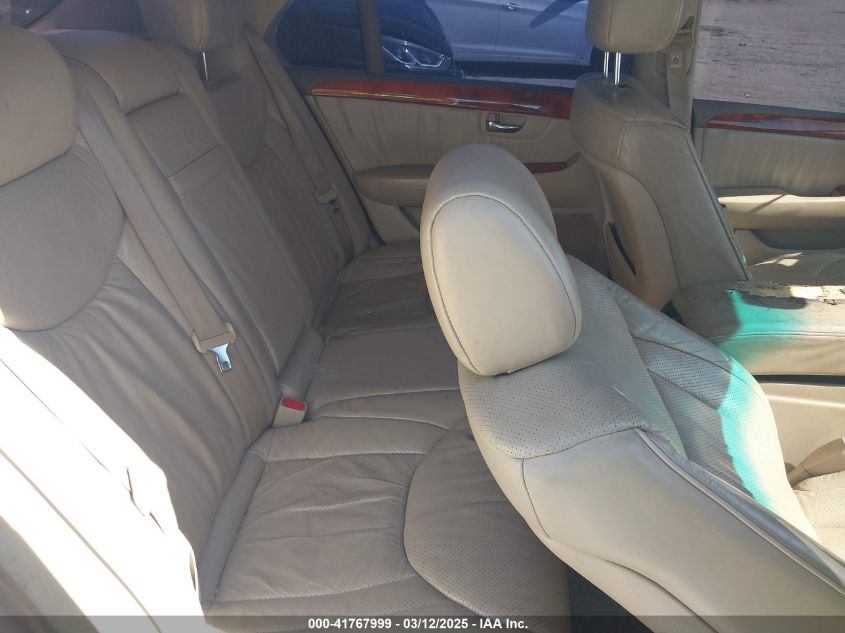 2003 Lexus Ls 430 VIN: JTHBN30F730117271 Lot: 41767999