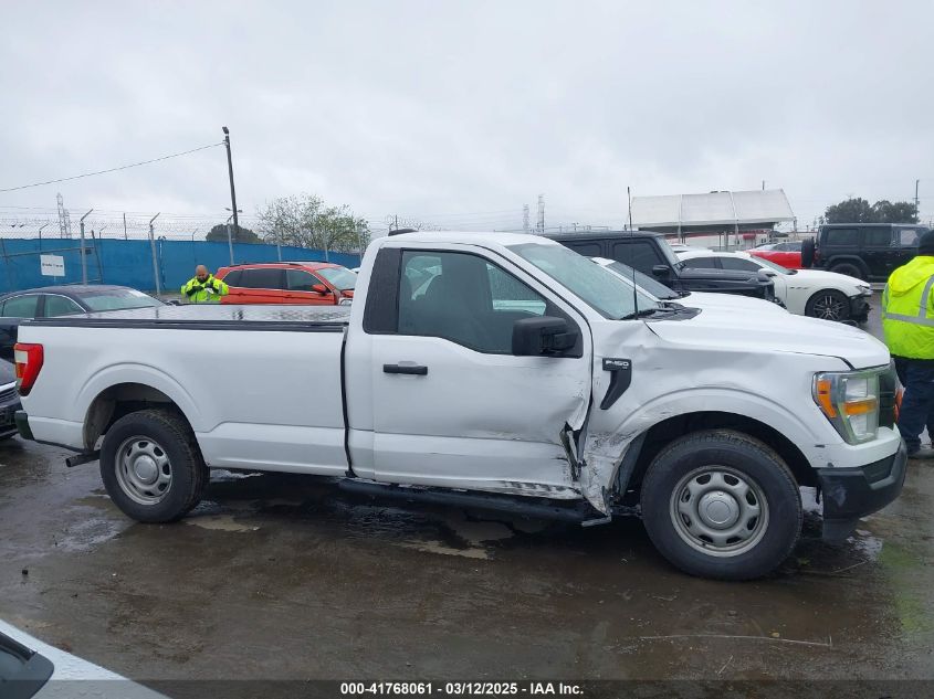 2022 Ford F-150 Xl VIN: 1FTMF1CB6NKE63582 Lot: 41768061