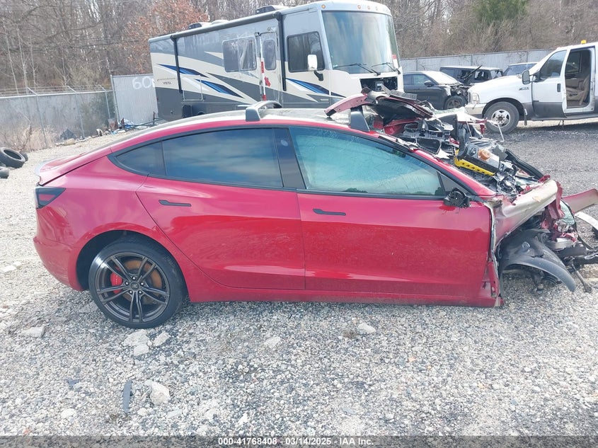 2021 Tesla Model 3 Performance Dual Motor All-Wheel Drive VIN: 5YJ3E1ECXMF085816 Lot: 41768408