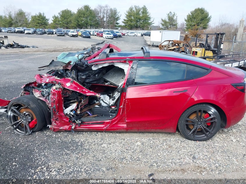 2021 Tesla Model 3 Performance Dual Motor All-Wheel Drive VIN: 5YJ3E1ECXMF085816 Lot: 41768408