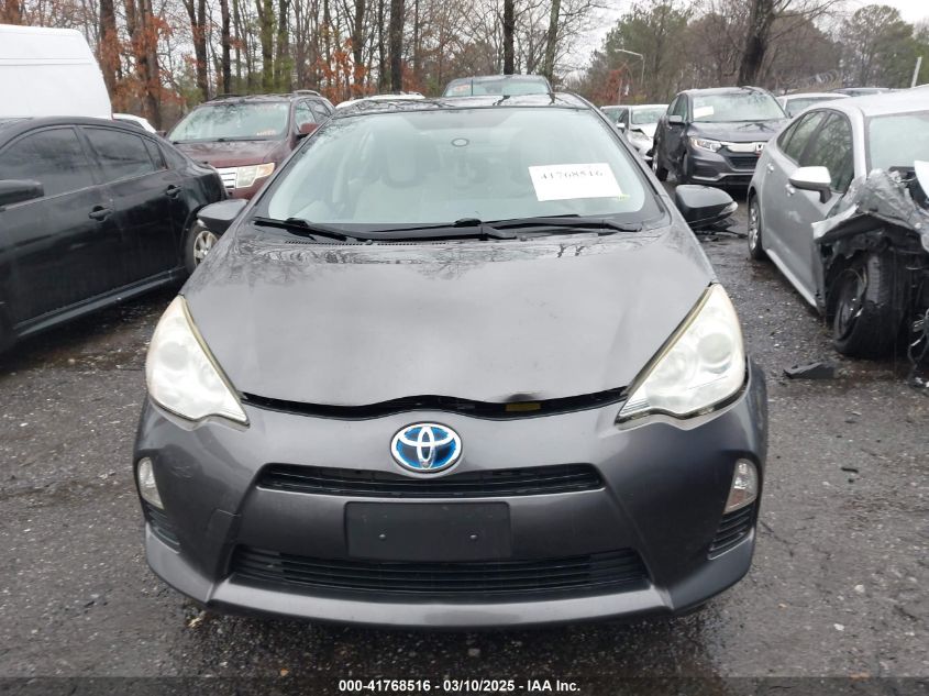 2013 Toyota Prius C One VIN: JTDKDTB32D1548295 Lot: 41768516